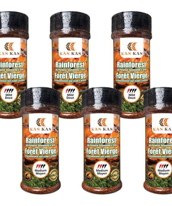 Bundles of mild and medium hot KanKan Africa spice