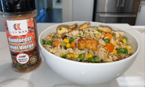 Kan Kan Spice Easy Tofu Fried Rice Recipe