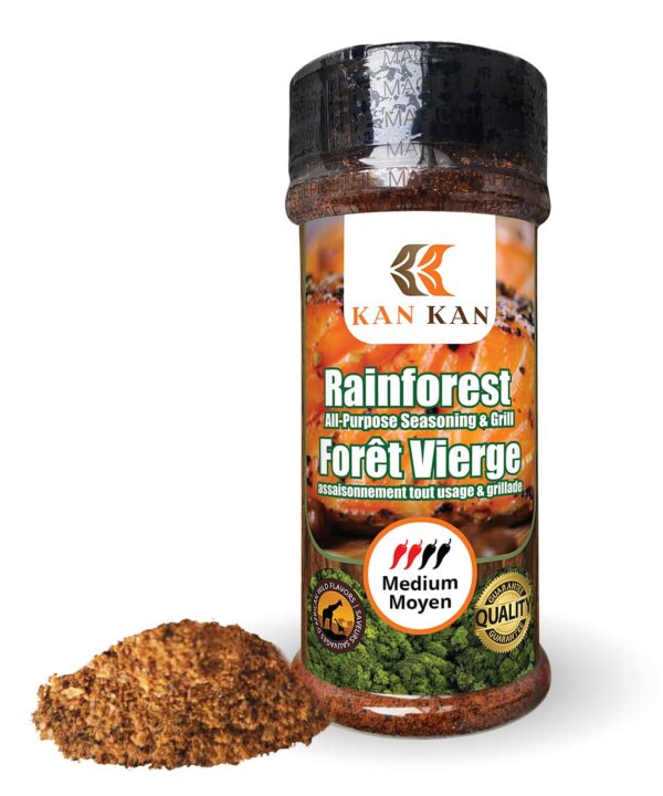 MEDIUM Jar - Kan kan Rainforest All-Purpose seasoning & Grill