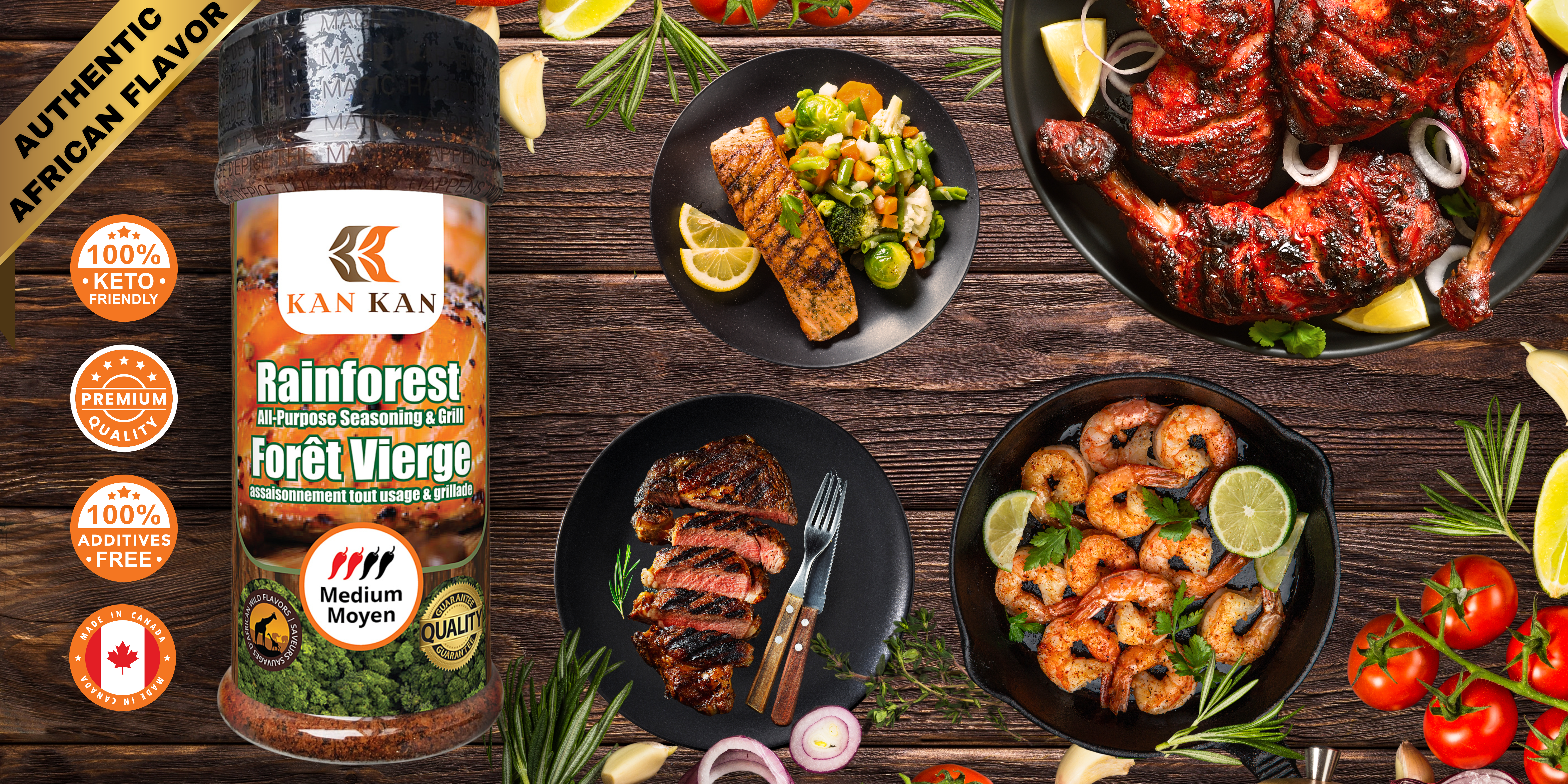 Recipes Ideas using Kan Kan Spice