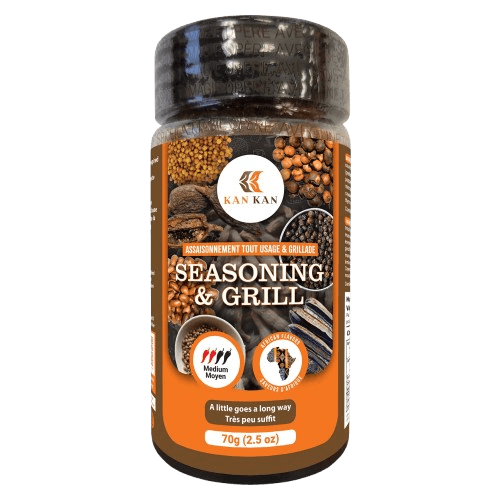 MEDIUM Glass Jar- Kan Kan Rainforest All-Purpose Seasoning & Grill